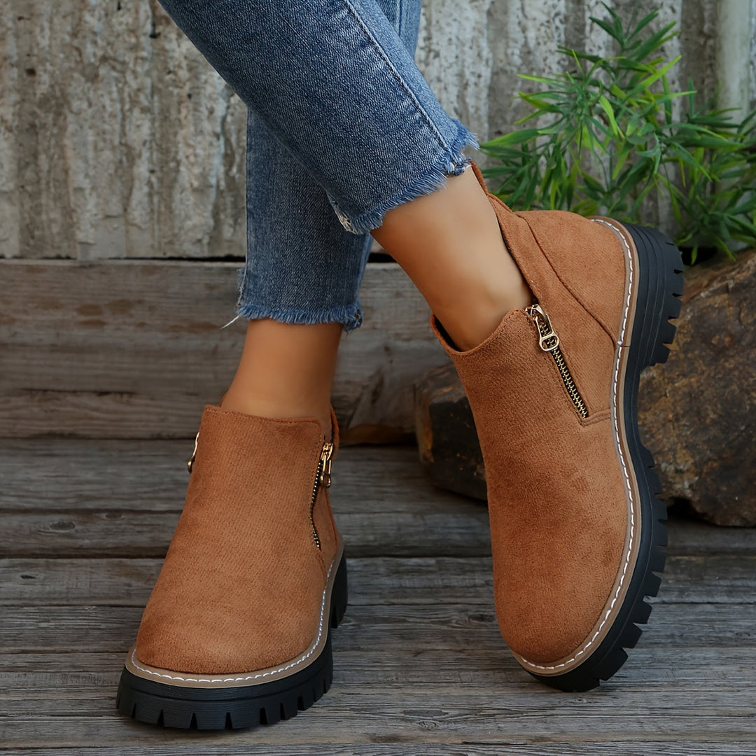 Women's Leopard Print Orthopaedic Ankle Boots
