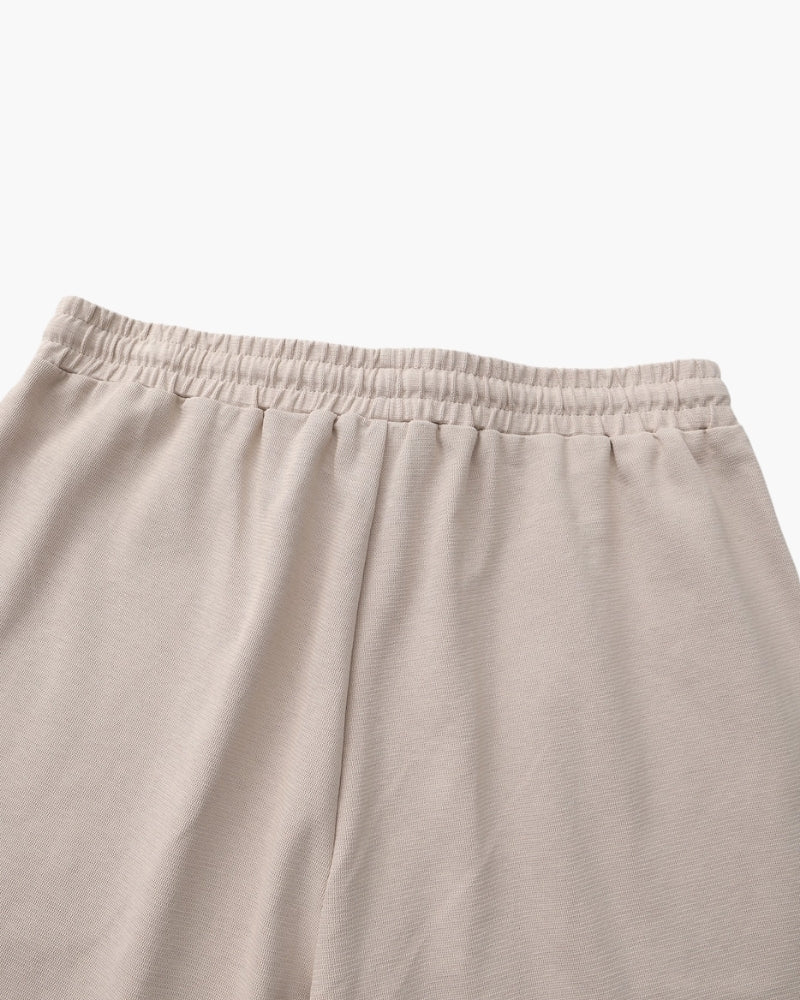 Elastic Waist Drawstring Sport Shorts