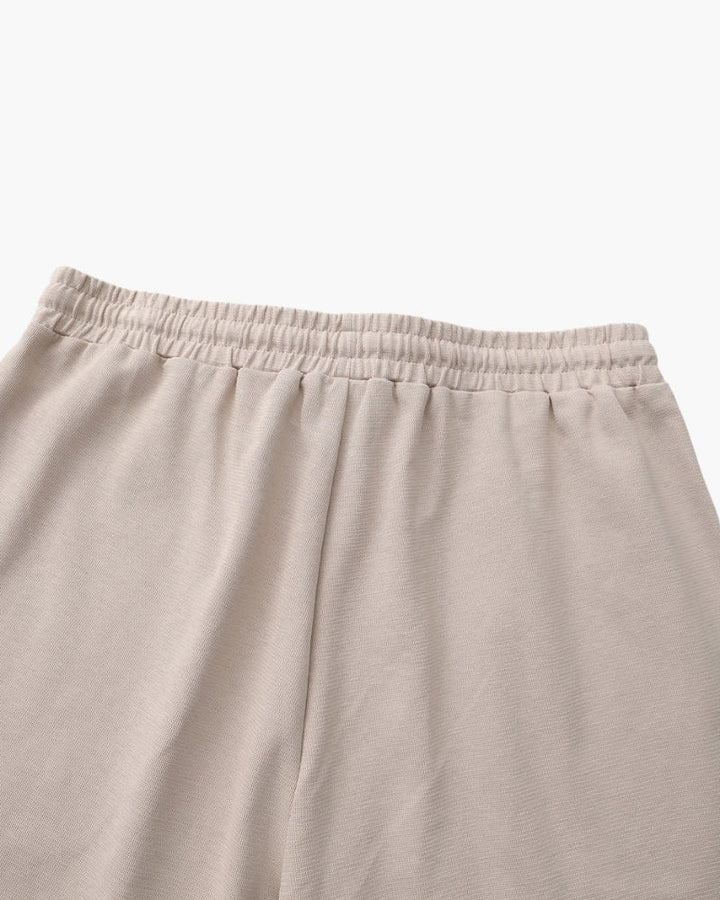 Elastic Waist Drawstring Sport Shorts