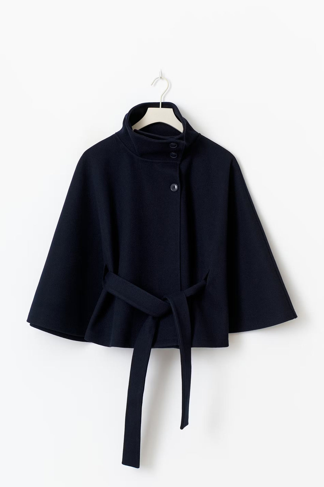 Women's Cape-Sleeve Belted Coat