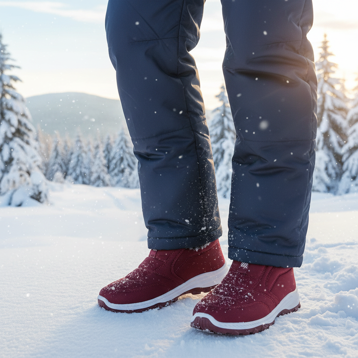 Women's Anti-Slip Fleece-Lined Winter Shoes