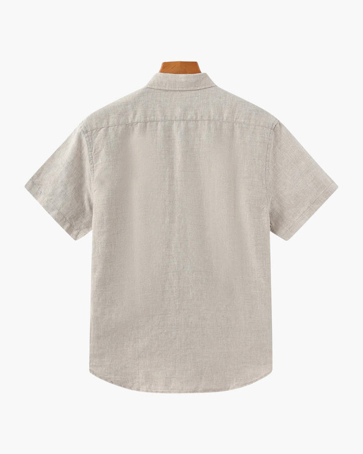 Short Sleeve Linen Shirt