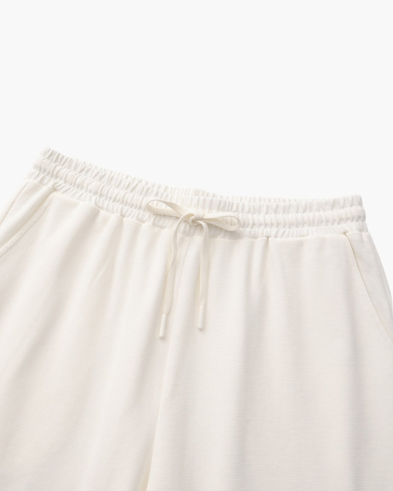 Elastic Waist Drawstring Sport Shorts