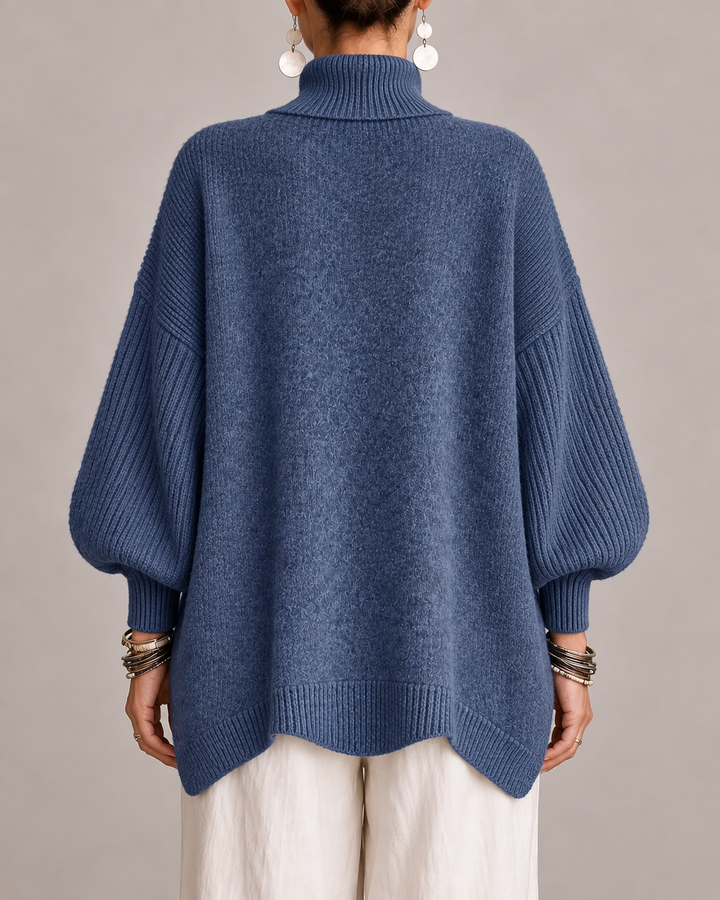 Women's Oversized Turtleneck Sweater