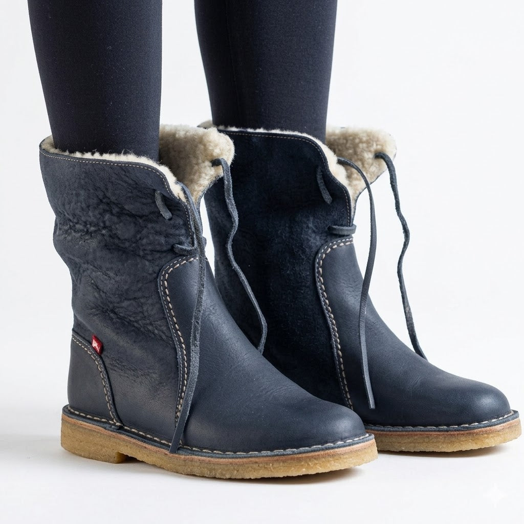Women's Faux Shearling-Lined Winter Boots
