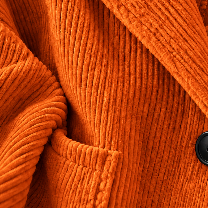 Women's Hooded Corduroy Jacket