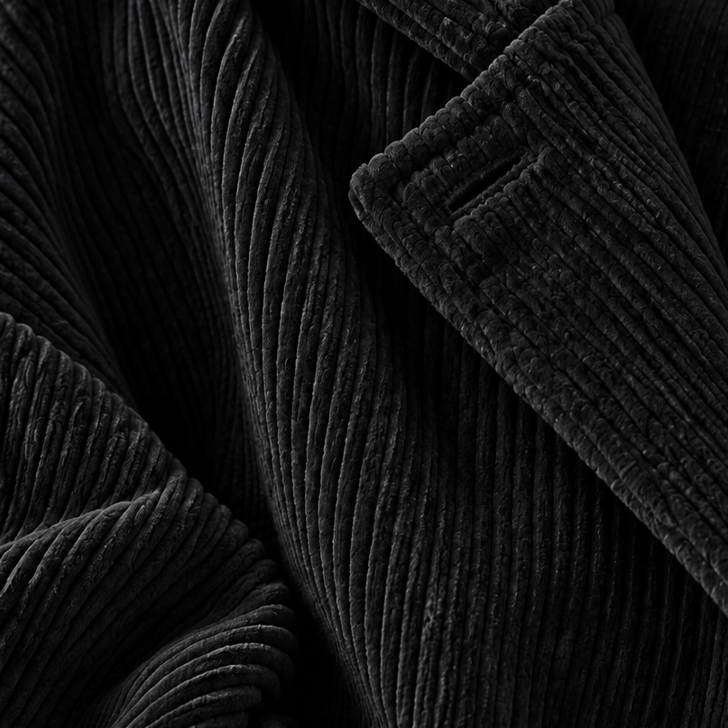 Women's Hooded Corduroy Jacket