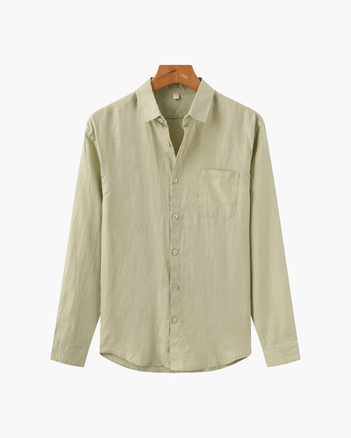 Long Sleeve Linen Shirt
