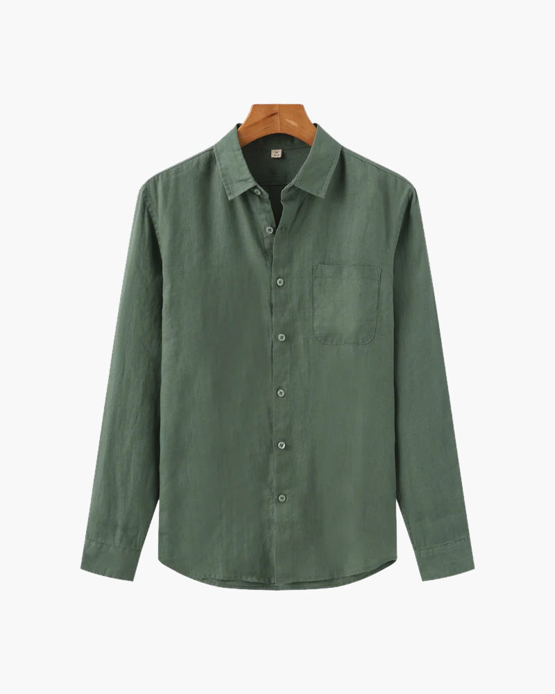 Long Sleeve Linen Shirt