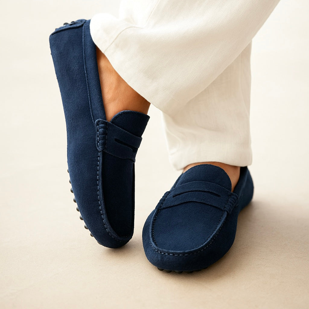 Suede Penny Loafer