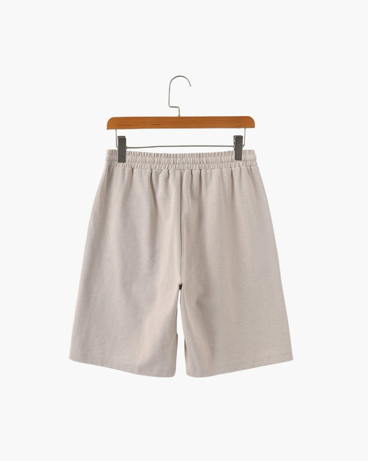 Elastic Waist Drawstring Sport Shorts