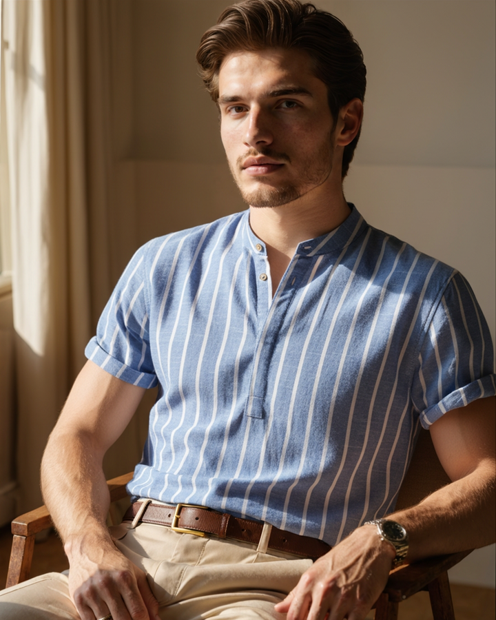 Striped Linen Shirt