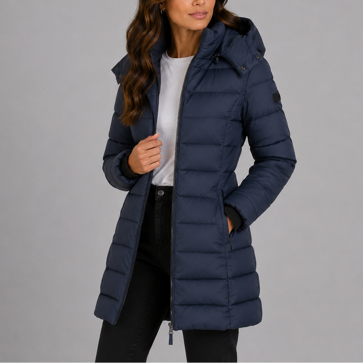 Women's Hooded Quilted Puffer Jacket