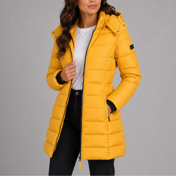 Women's Hooded Quilted Puffer Jacket