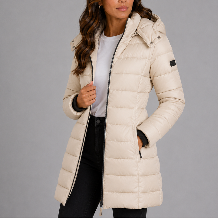 Women's Hooded Quilted Puffer Jacket