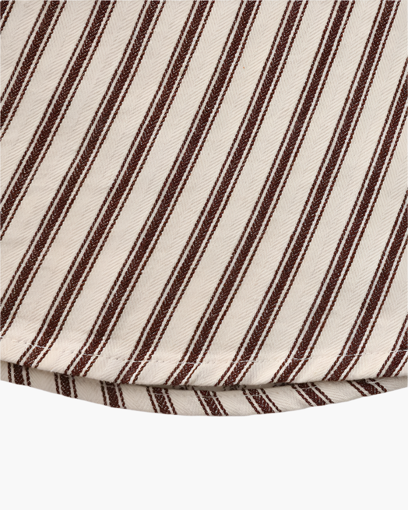 Long Sleeve Vertical Stripe Shirt