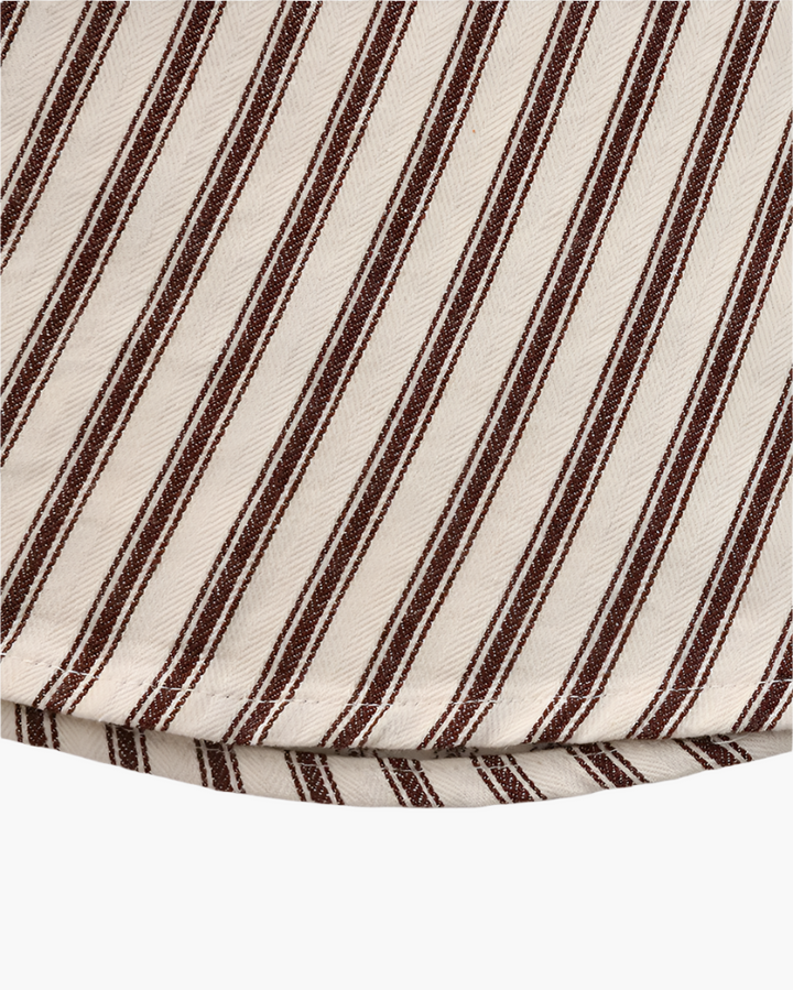 Long Sleeve Vertical Stripe Shirt