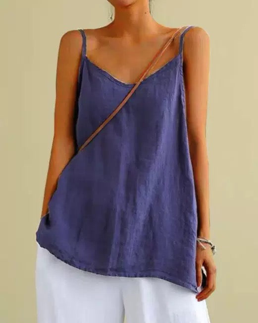 Lightweight Spaghetti Strap Summer Top