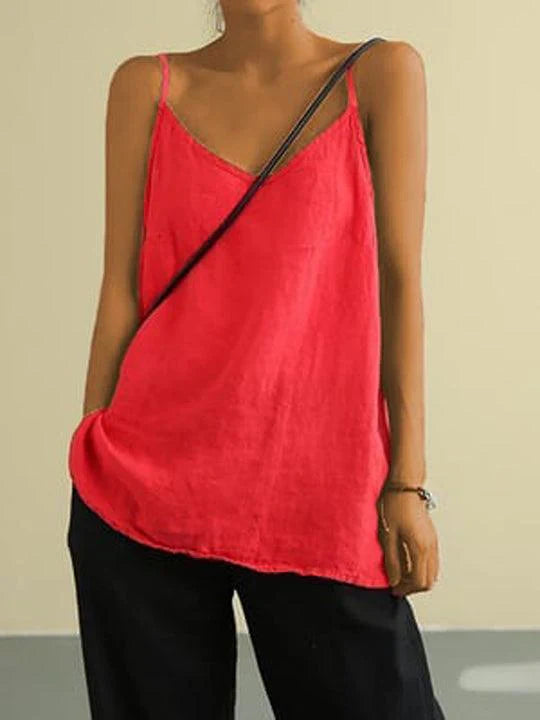 Lightweight Spaghetti Strap Summer Top