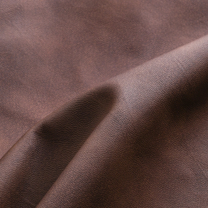 Men's Vintage Leather-Look Biker Jacket
