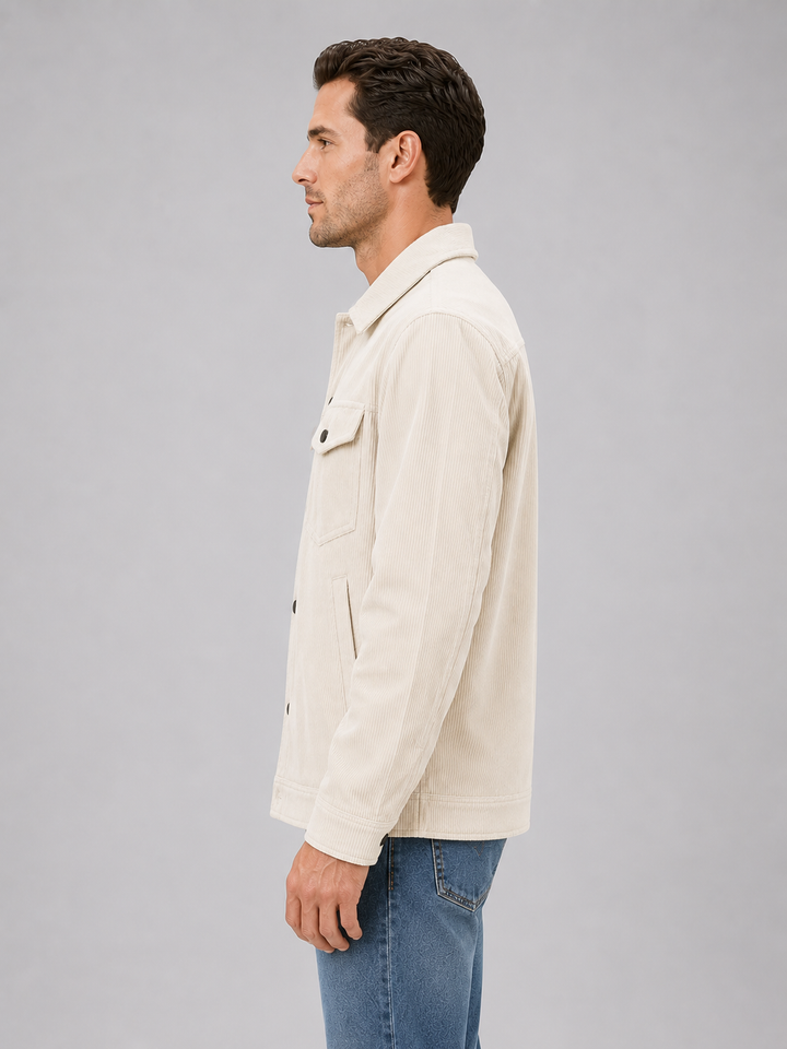 Men's Corduroy Overshirt Jacket
