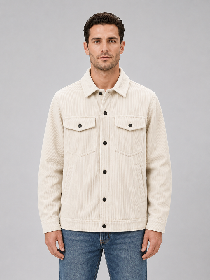 Men's Corduroy Overshirt Jacket