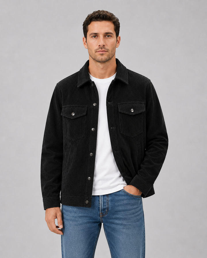 Men's Corduroy Overshirt Jacket