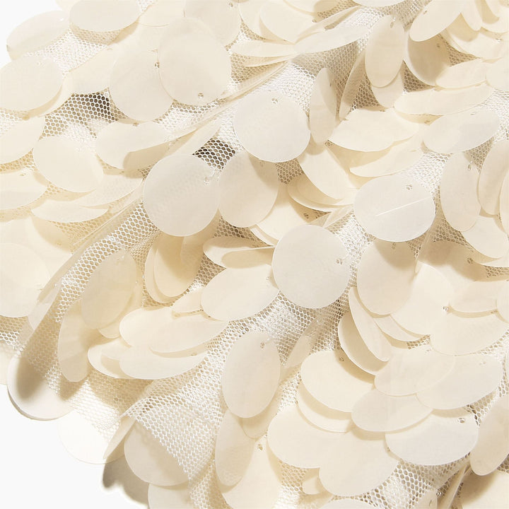 Elegant Sequin Midi Skirt