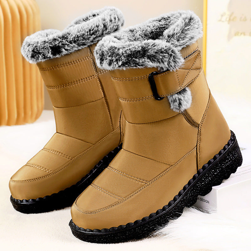 Women's Anti-Slip Faux Fur Winter Boots