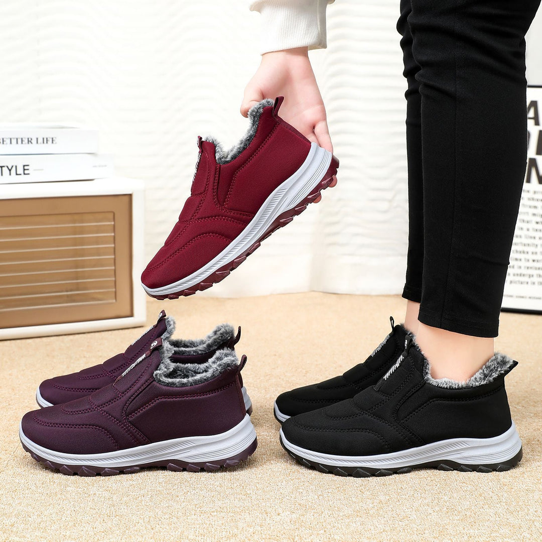 Women's Anti-Slip Fleece-Lined Winter Shoes