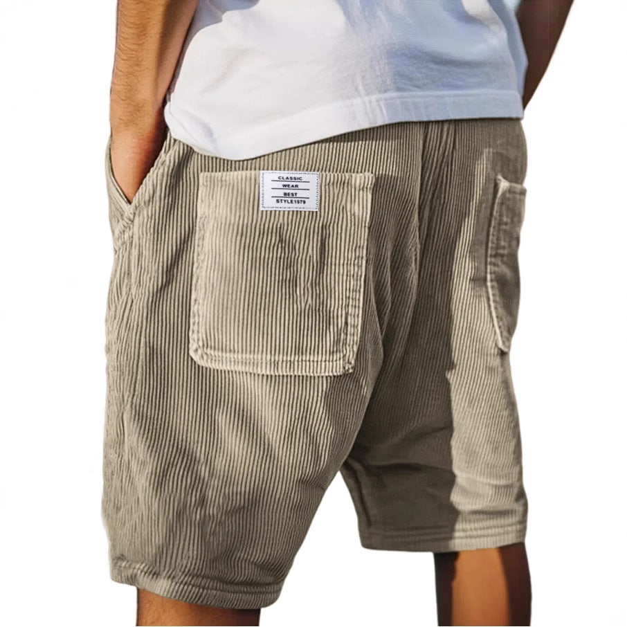 Refined Textured Shorts