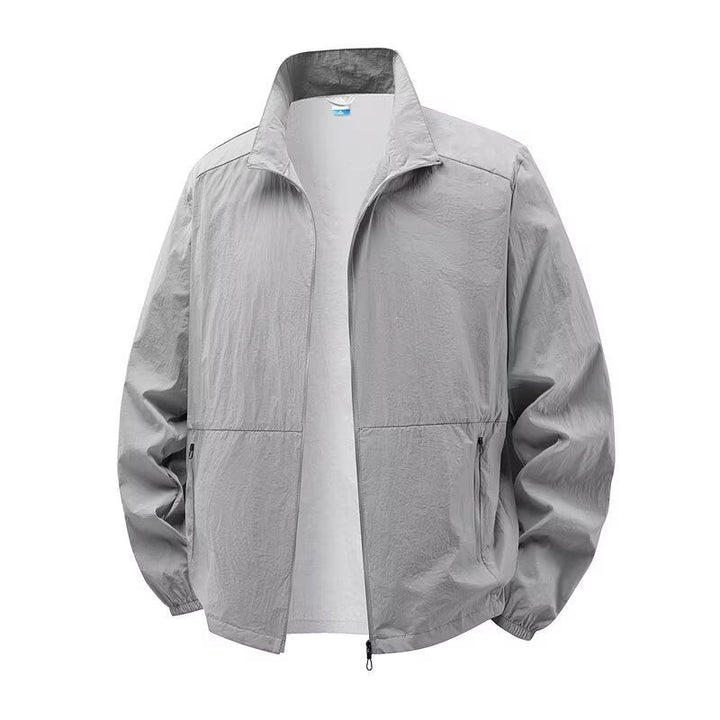 Men's Lightweight Bomber Jacket for Autumn