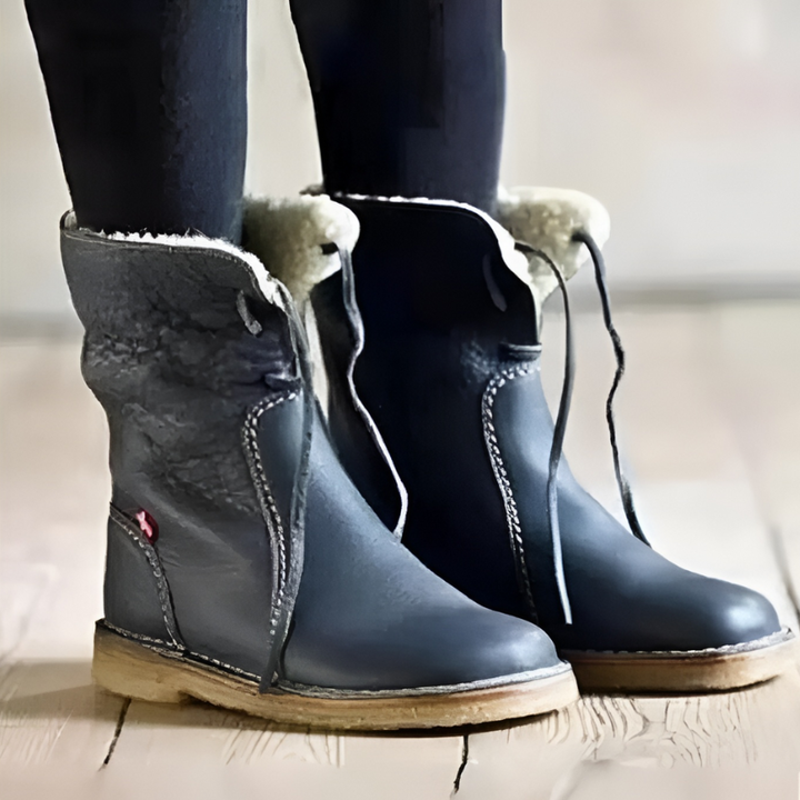 Women's Faux Shearling-Lined Winter Boots