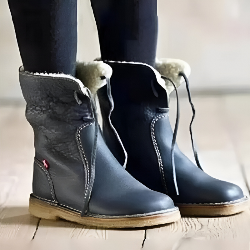Women's Faux Shearling-Lined Winter Boots