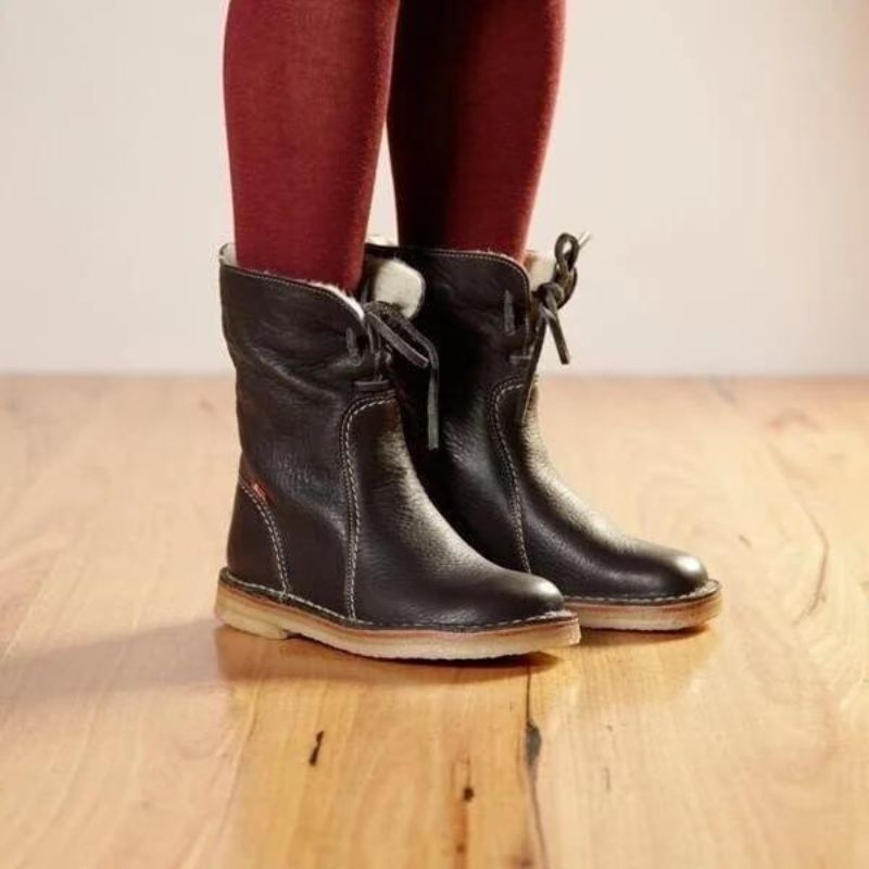 Women's Faux Shearling-Lined Winter Boots