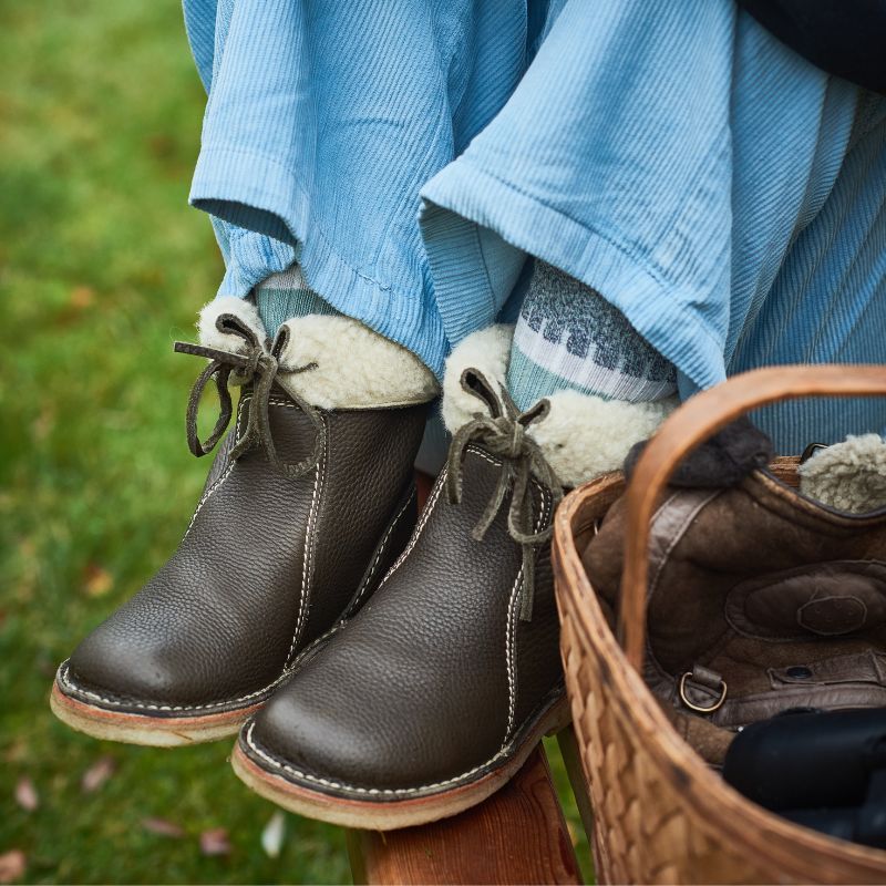 Women's Faux Shearling-Lined Winter Boots