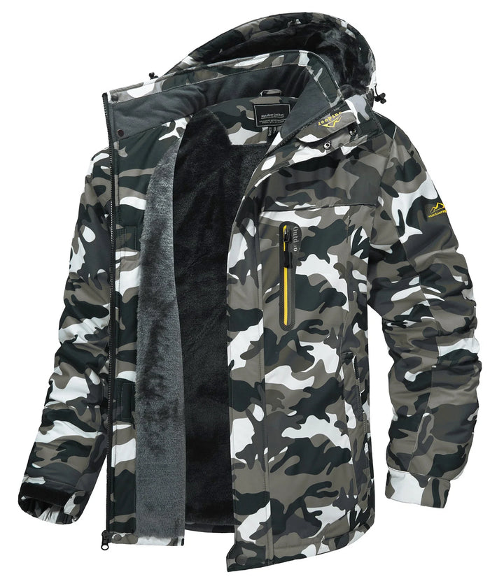 Men's Waterproof Ski Jacket for Winter
