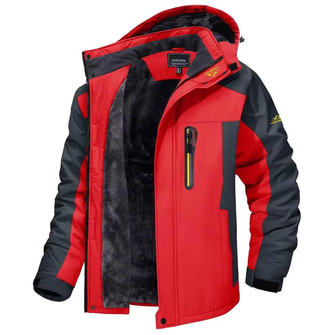 Men's Waterproof Ski Jacket for Winter