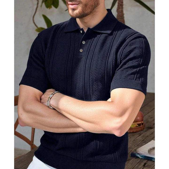 Men's Lightweight Breathable Knit Polo