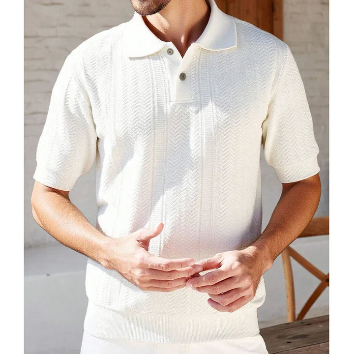 Men's Lightweight Breathable Knit Polo