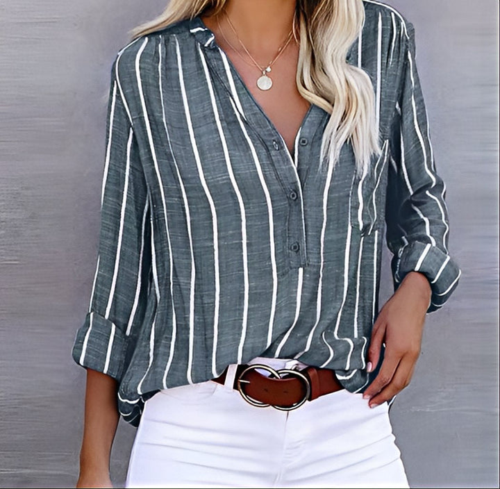 Relaxed & Timeless Striped Everyday Shirt