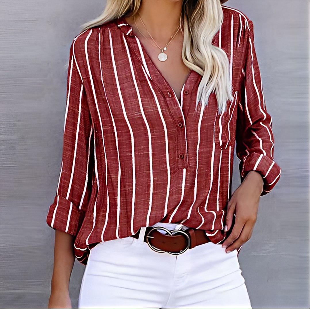 Relaxed & Timeless Striped Everyday Shirt