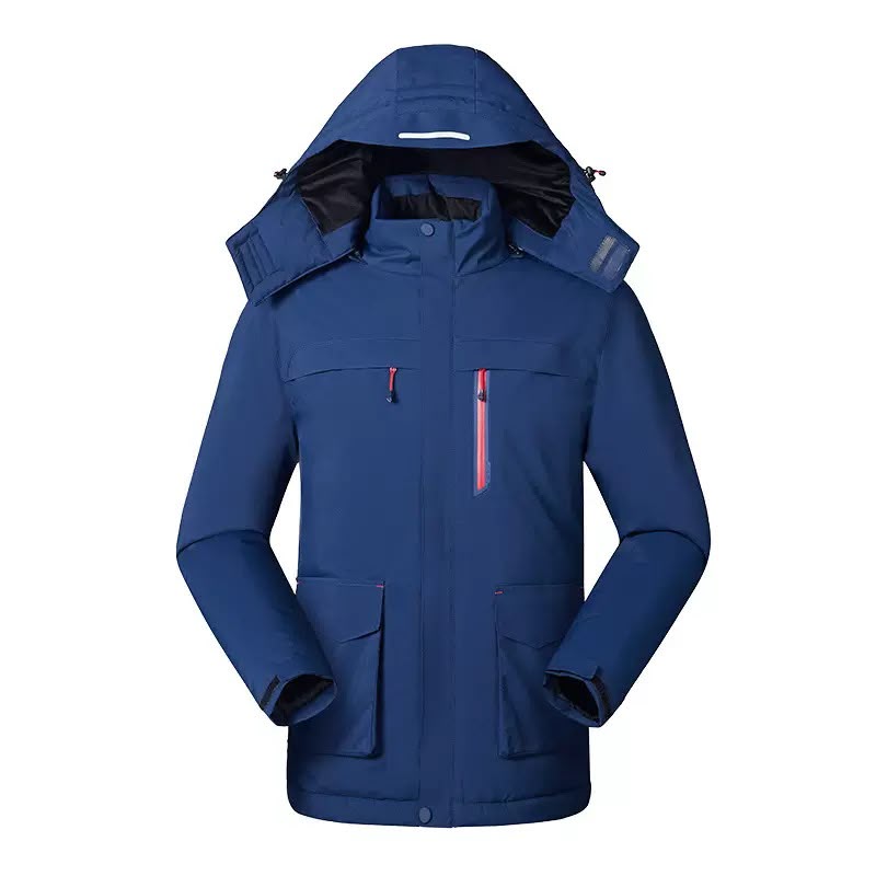 Winter USB Heated Jacket with Fleece Lining