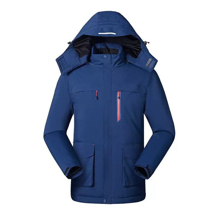 Winter USB Heated Jacket with Fleece Lining