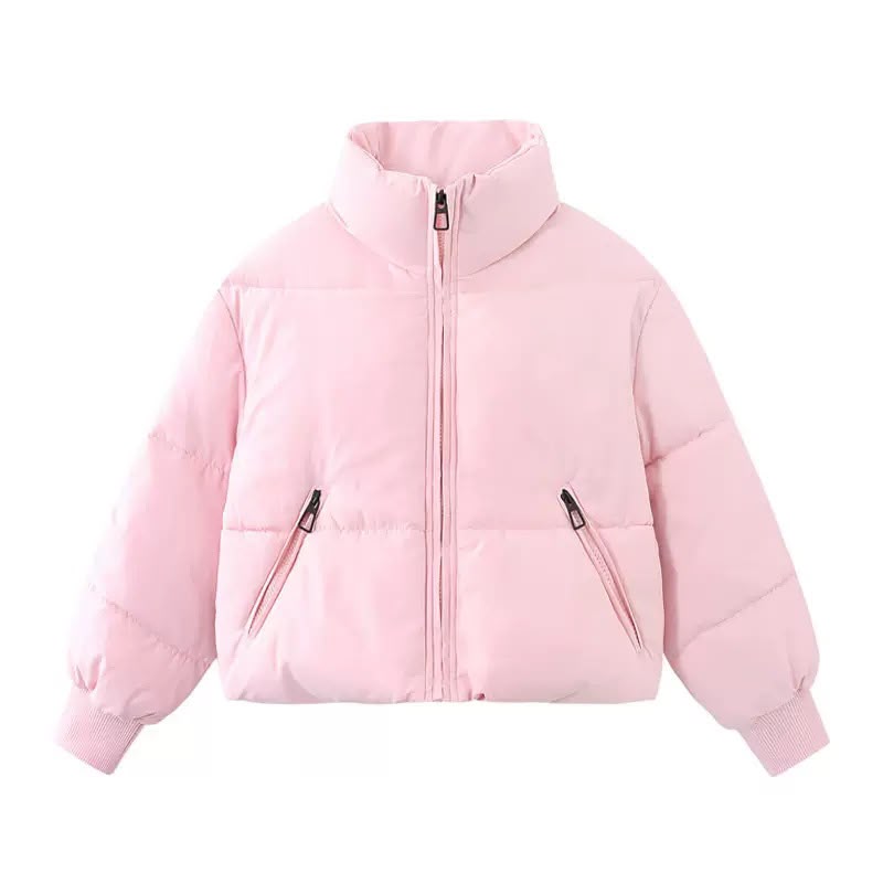 Women's Cropped Oversized Puffer Jacket
