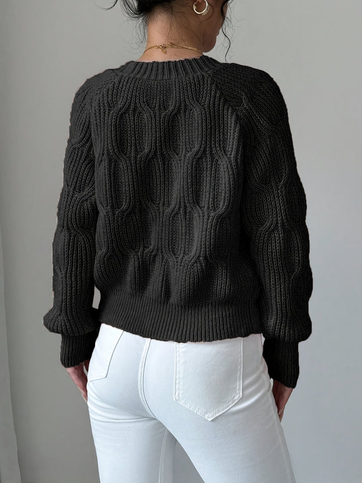 Women's Soft Bow-Detail Long Sleeve Cardigan
