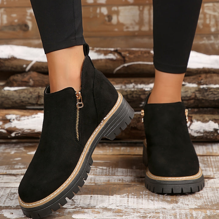 Women's Leopard Print Orthopaedic Ankle Boots
