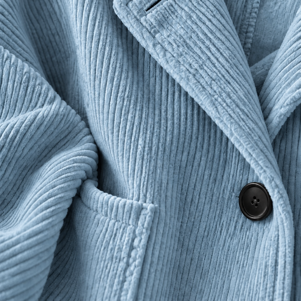 Women's Hooded Corduroy Jacket