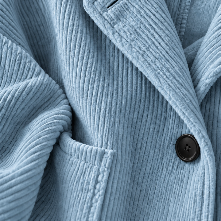Women's Hooded Corduroy Jacket