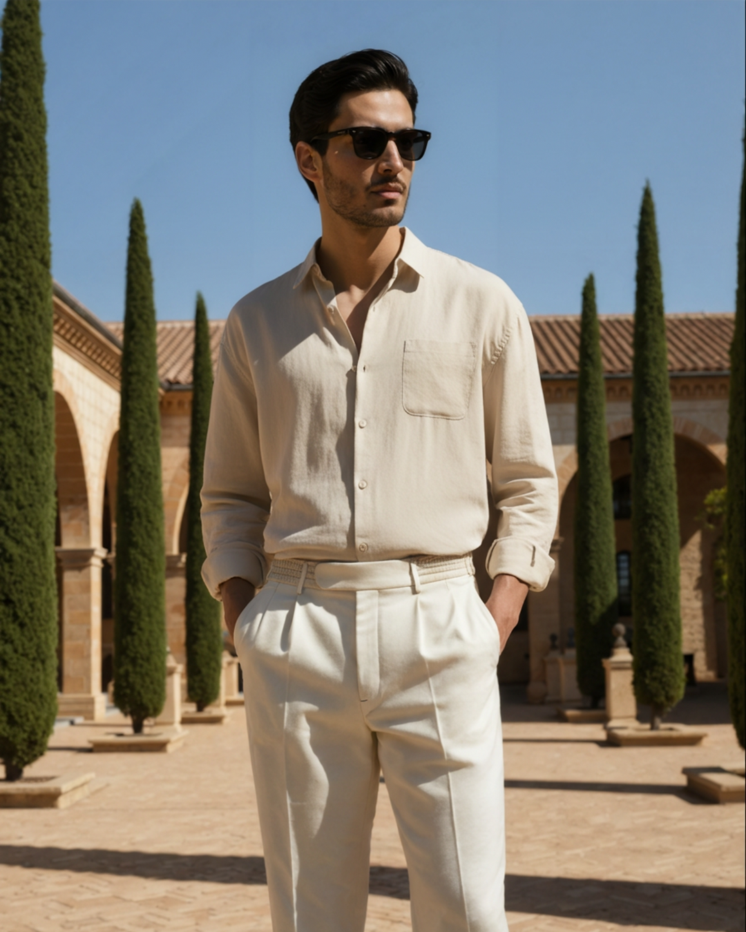 Long Sleeve Linen Shirt